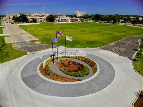 Bomanite of Tulsa Transforms Tulsa Tech’s Entrance | Bomanite