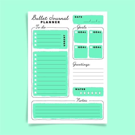 Goodnotes Vorlagen 2024 Fitness Journal Bilder - Kostenloser Download ...