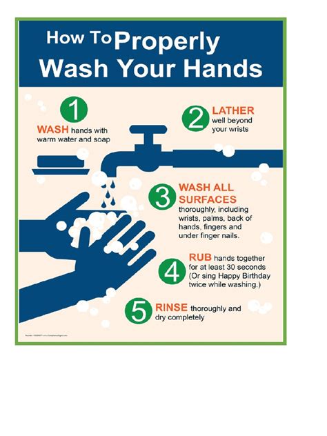 CDC Hand Washing PDF 的图像结果