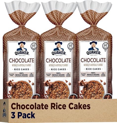 Amazon.com: Quaker Rice Crisps, Gluten Free, 3 Flavor, Single Serve, 0. ...