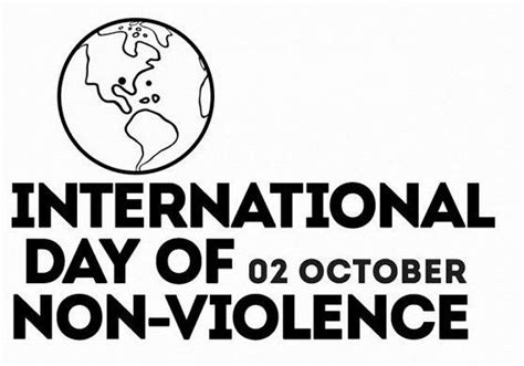 International Day of Non-Violence: 2nd October