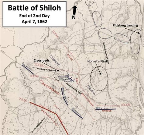 Battle Of Shiloh Hornets Nest Map The History Of Shiloh – Part 1: