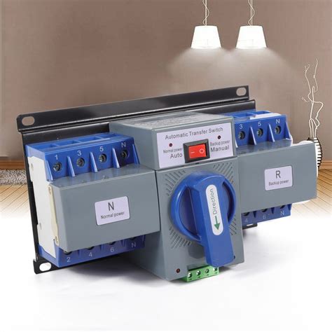 VPABES 63A 4P Dual Power Automatic Transfer Switch, AC 110V India | Ubuy
