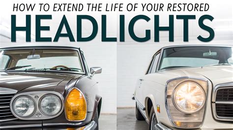 How to Extend the Life of Your Restored Headlights - Alwaysdrylucknow