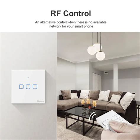 SONOFF TX Series WiFi Wall Switches T2-EU-1C-UW | Smart WiFi Switches ...