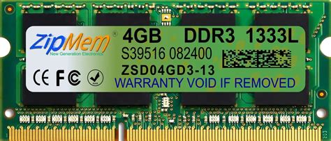 Amazon.in: Buy Samsung 4GB PC3-10600 (1333Mhz) 204 pin DDR3 SODIMM ...