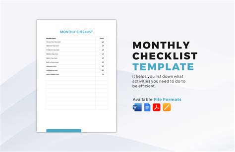 Best 11+ Microsoft Word Checklist Templates Docx - Great Research