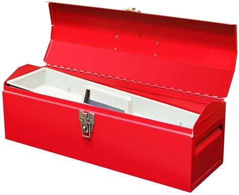 Buy BIG RED 19 Hip Roof Style Portable Steel Tool Box with Metal Latch ...