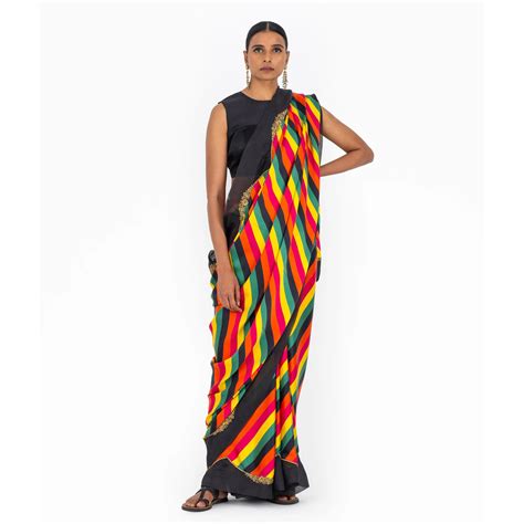 Shraddha Kapoor’s multihued Raw Mango striped sari is a must-invest ...