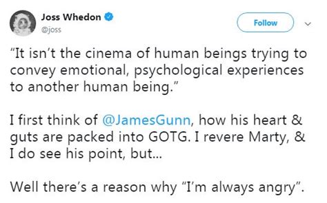 James Gunn, Joss Whedon respond to Martin Scorsese's remarks about ...