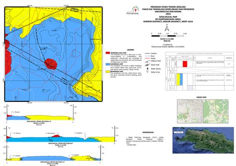 Geological Map of Kampungsawa | Freelancer