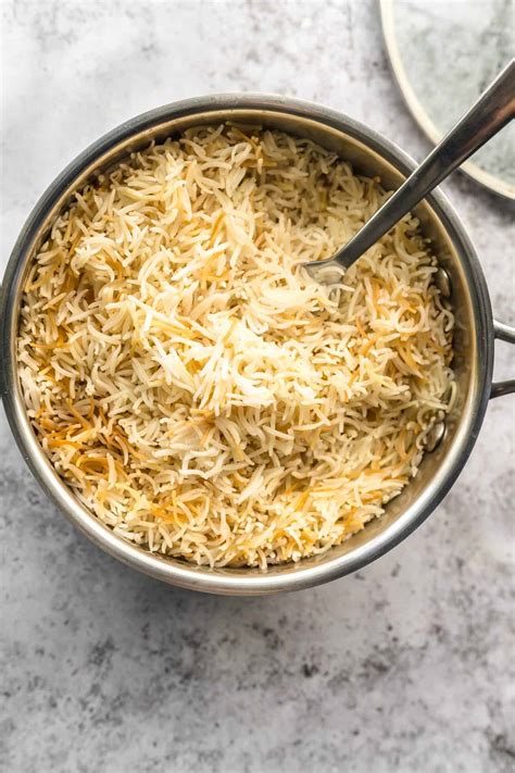 Vermicelli Rice - Every Little Crumb simple Middle Eastern rice pilaf ...