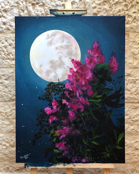 Moon Painting