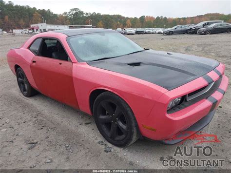 2012 DODGE CHALLENGER SXT PLUS Flexible Fuel - 2C3CDYAG9CH157574