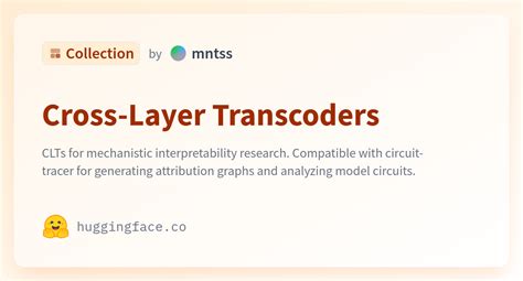 Image result for Cross-Layer Transcoder