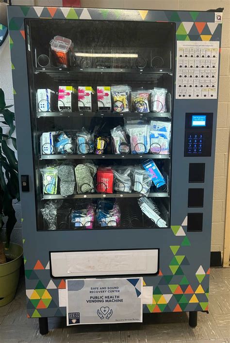 New vending machines dispense opioid harm reduction supplies – The Bay State Banner