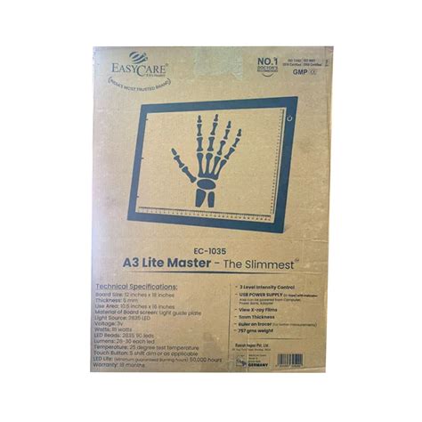 Easycare A3 Lite Master X-Ray Viewer - Cureka