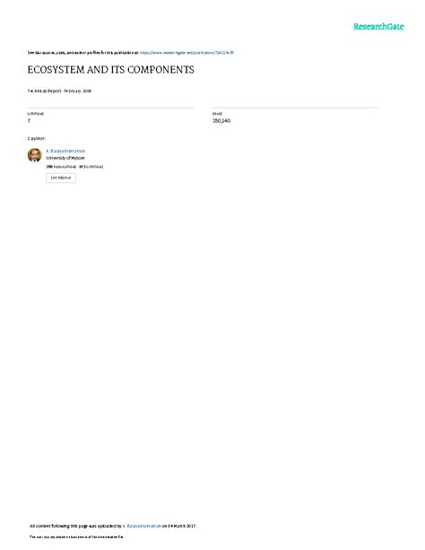 Ecosystemanditscomponents - See discussions, stats, and author profiles ...