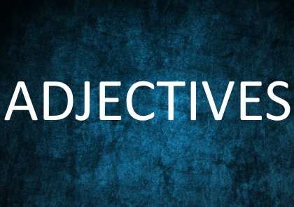 Learn Telugu Adjectives through English - DEVI STUDIOS