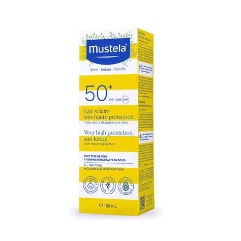 Mustela Very High Protection Sun Lotion SPF50+ 100ml - Cureka - Online ...