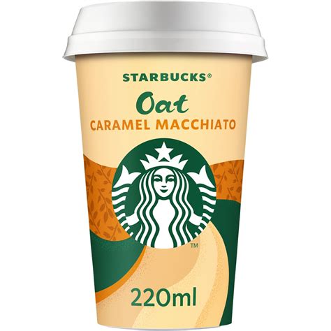 Oat Caramel Macchiato bebida láctea de café con bebida de avena y ...