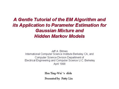 EM Algorithm Two-Component Model 的图像结果