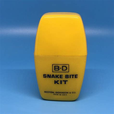 Snake Bite Kit Vintage at Douglas Reddin blog