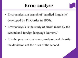 Image result for Error Analysis Examples