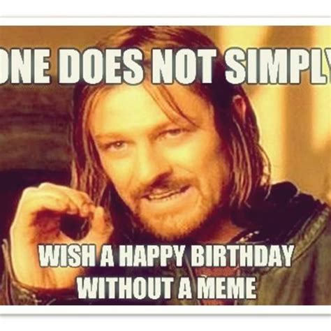 Happy Birthday Memes Funny