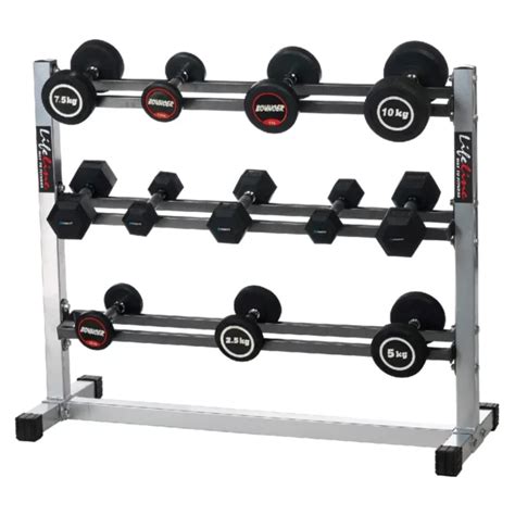 LIfeline LA 103 3 Tier Dumbbell Stand