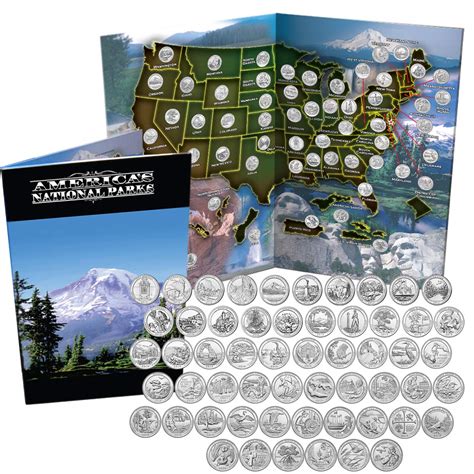 National Park Quarters Kit complet de date 2010-2016, First 35 America ...
