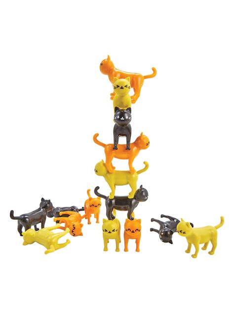 GIFT REPUBLIC Cat-Astrophe Cat Stacking Game, Ages 3 and Up - Walmart.com