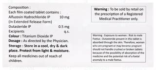 Alfunil Er D Tablet 10 - Uses, Side Effects, Dosage, Price | Truemeds