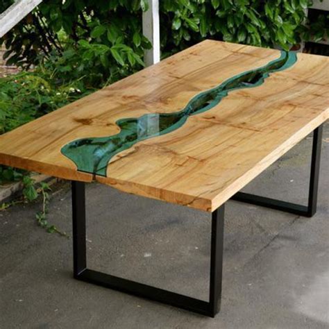 河流桌树脂胶水家具桌面披覆胶木材高透明树脂ab胶 - 艺美佳 - 九正建材网