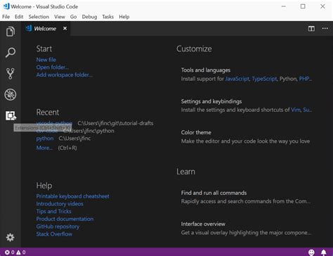 Image result for Open Python in Visual Studio