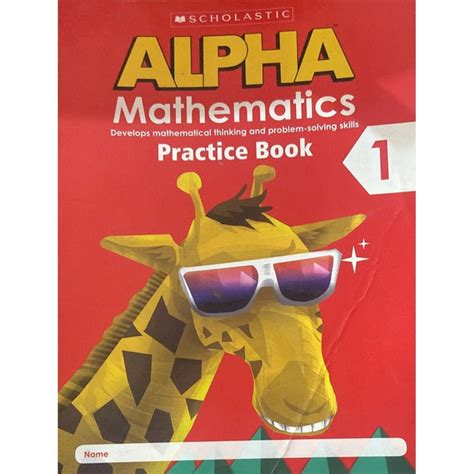 Alpha Mathematics Practice Book 1 (D) – Inspire Bookspace