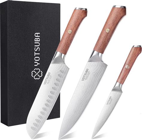 Amazon.com: Big Green Egg Culinary Chef Knife Set (4 piece) with Case ...