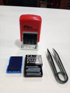 SHINY Self Inking 4 in 1 Mini 3 mm S-303 Self Inking Stamp Price in ...