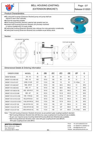 Bell Housing - Aluminum Bell Housing Manufacturer from Ahmedabad