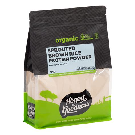 Organic Sprouted Brown Rice Protein 85% 20KG | Superfoods