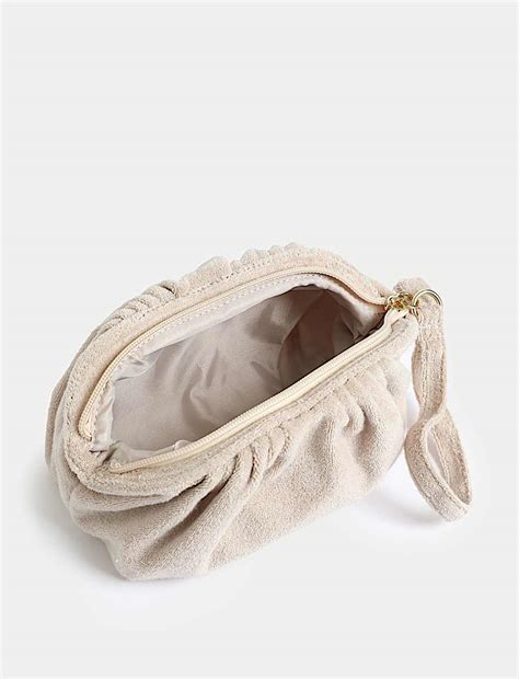 Buy Small Slouchy Towelling Bag at Marks & Spencer
