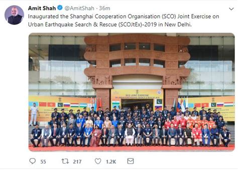 Amit Shah inaugurates SCO joint exercise on urban earthquake search, rescue
