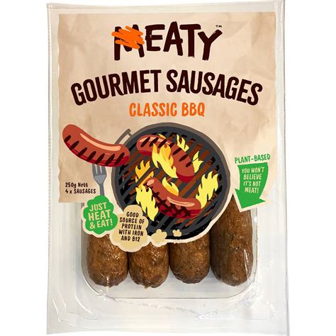 Unreal Co. Plant Based Beefy Brat Sausages