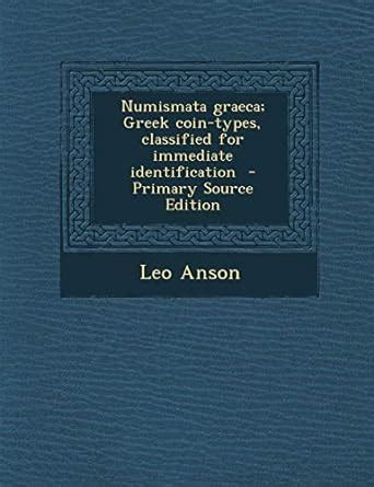 Buy Numismata Graeca; Greek Coin-Types, Classified for Immediate ...