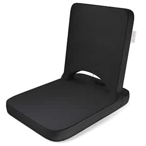 MY ARMOR Folding Meditation Chair, Portable Floor Chair with Back ...