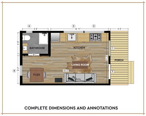Small Cabin Loft DIY Build Plans 12' X 20' Tiny - Etsy