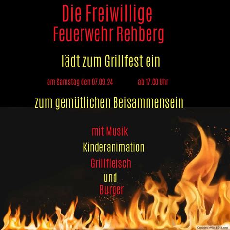 Grillfest 2024, Freiwillige Feuerwehr Rehberg, Waldkirchen, 7 September ...