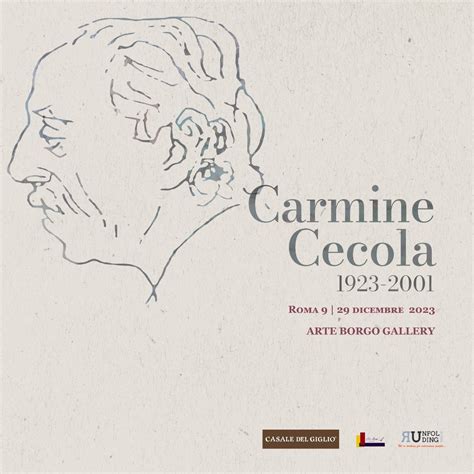 Carmine Cecola 1923 - 2001, Arte Borgo Gallery, Vatican, 9 December to ...