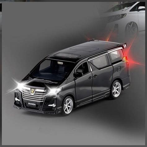 Toyota Alphard Vehicle Diecast Car Model Open Doors Car - Big Size ...