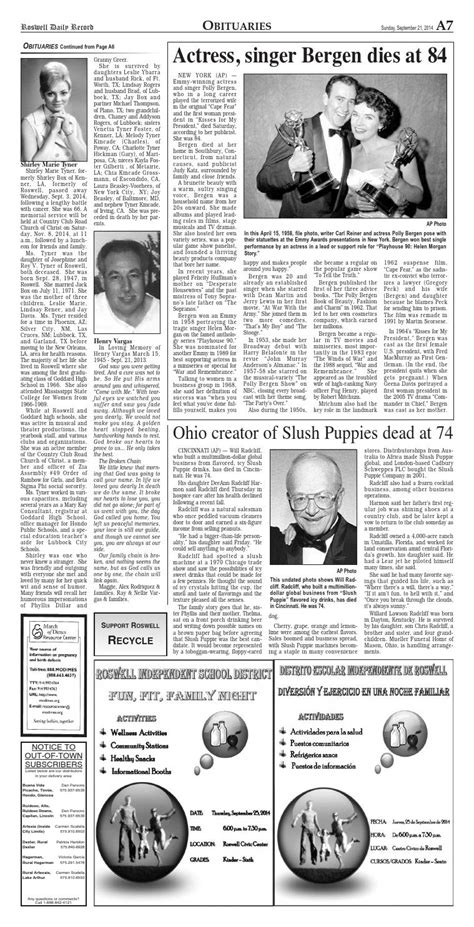 09 21 14 Roswell Daily Record by Roswell Daily Record - Issuu
